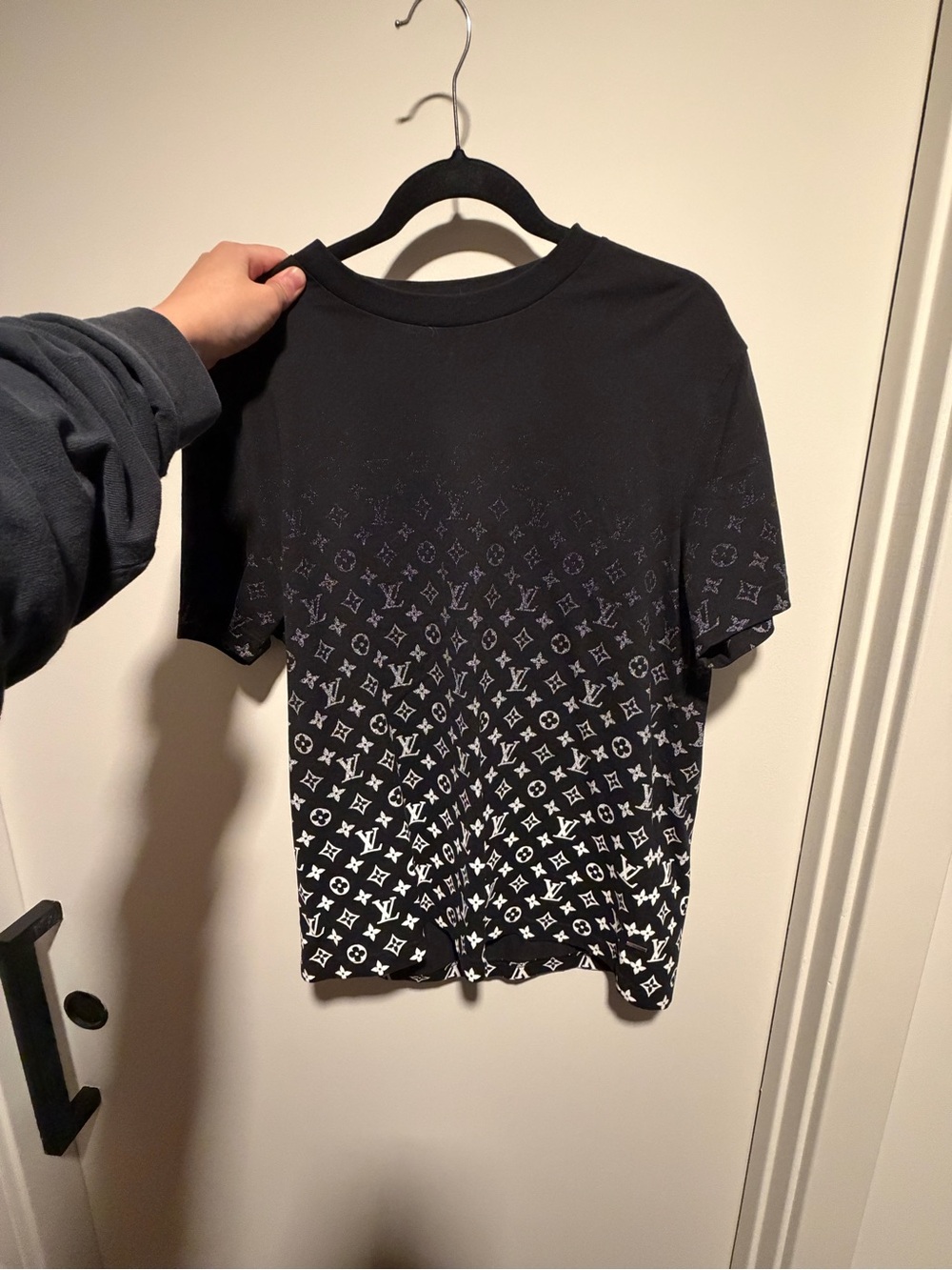 Louis Vuitton Monogram Gradient T-Shirt Black